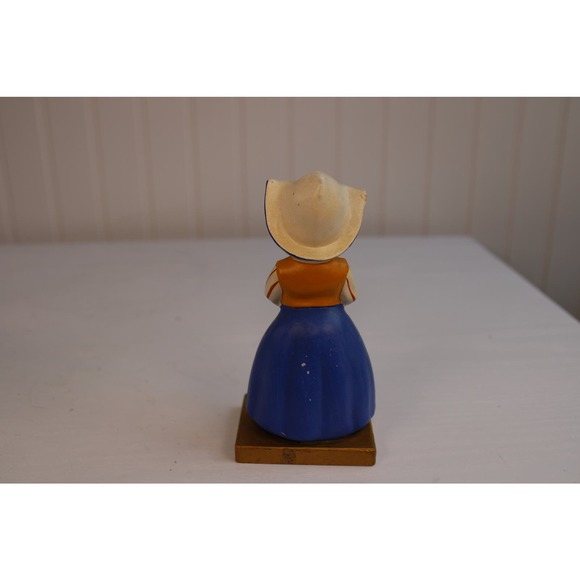 Vintage Holland Hand Painted Dutch Wood Mini Doll - Picture 2 of 4